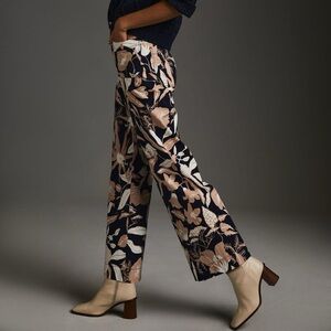 Maeve Colette Printed Crop Pants